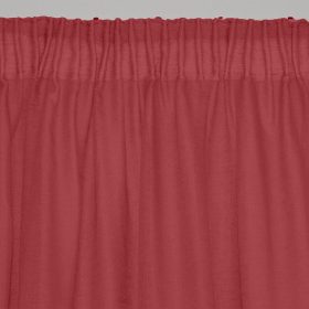 LINO ΚΟΥΡΤΙΝΑ LINE ΜΕ ΤΡΕΣΑ 401 RED 145X295 100% Πολυέστερ - Image 4