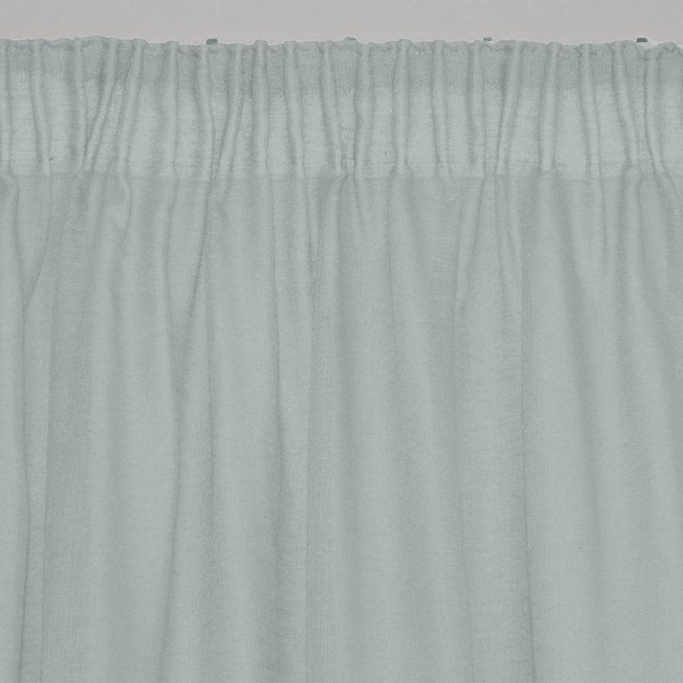 LINO ΚΟΥΡΤΙΝΑ LINE ΜΕ ΤΡΕΣΑ 802 GREY-BLUE 145X295 100% Πολυέστερ - Image 4