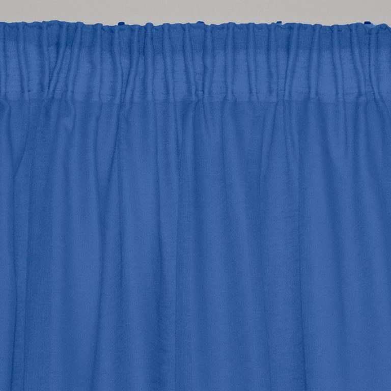 LINO ΚΟΥΡΤΙΝΑ LINE ΜΕ ΤΡΕΣΑ 604 BLUE 145X295 100% Πολυέστερ - Image 3