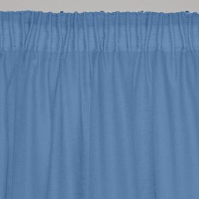 LINO ΚΟΥΡΤΙΝΑ LINE ΜΕ ΤΡΕΣΑ 603 DENIM 145X295 100% Πολυέστερ - Image 3