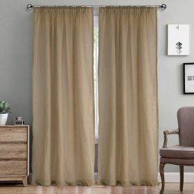 LINO ΚΟΥΡΤΙΝΑ LINE ΜΕ ΤΡΕΣΑ 106 CAMEL 300X295 100% Πολυέστερ