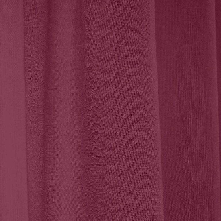 LINO ΚΟΥΡΤΙΝΑ LINE ΜΕ ΤΡΕΣΑ 304 BURGUNDY 300X295 100% Πολυέστερ - Image 2