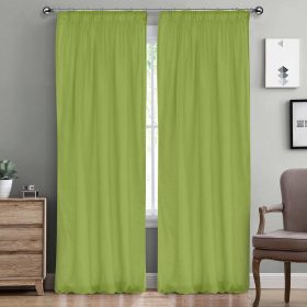 LINO ΚΟΥΡΤΙΝΑ LINE ΜΕ ΤΡΕΣΑ 708 GREEN 300X295 100% Πολυέστερ