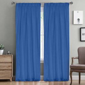 LINO ΚΟΥΡΤΙΝΑ LINE ΜΕ ΤΡΕΣΑ 604 BLUE 300X295 100% Πολυέστερ