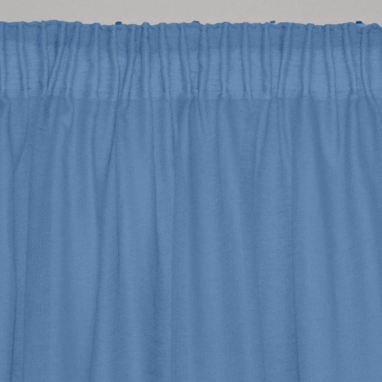 LINO ΚΟΥΡΤΙΝΑ LINE ΜΕ ΤΡΕΣΑ 603 DENIM 300X295 100% Πολυέστερ - Image 2