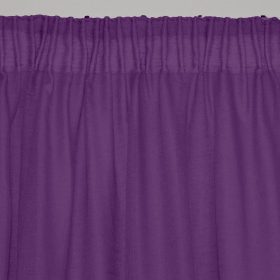 LINO ΚΟΥΡΤΙΝΑ LINE ΜΕ ΤΡΕΣΑ 305 MAUVE 300X295 100% Πολυέστερ - Image 2