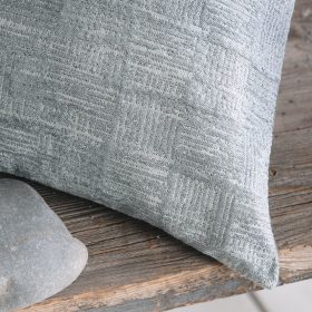 KENYA ΓΚΡΙ - ΜΑΞΙΛΑΡΟΘΗΚΗ 40X40 50% Chenille acrylic - 25% βαμβάκι - 25% Pol Rythmos - Image 3