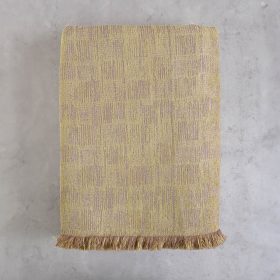 KENYA ΩΧΡΑ - ΜΑΞΙΛΑΡΟΘΗΚΗ 40X40 50% Chenille acrylic - 25% βαμβάκι - 25% Pol Rythmos - Image 2