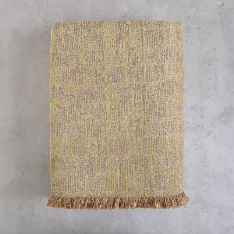 KENYA ΩΧΡΑ - ΜΑΞΙΛΑΡΟΘΗΚΗ 40X40 50% Chenille acrylic - 25% βαμβάκι - 25% Pol Rythmos - Image 2