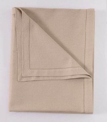 ROVENZA - ΤΡΑΠΕΖΟΜΑΝΤΗΛΟ ME ΑΖΟΥΡ ΜΠΕΖ 170X270 170X270 100% ΒΑΜΒΑΚΙ Rythmos