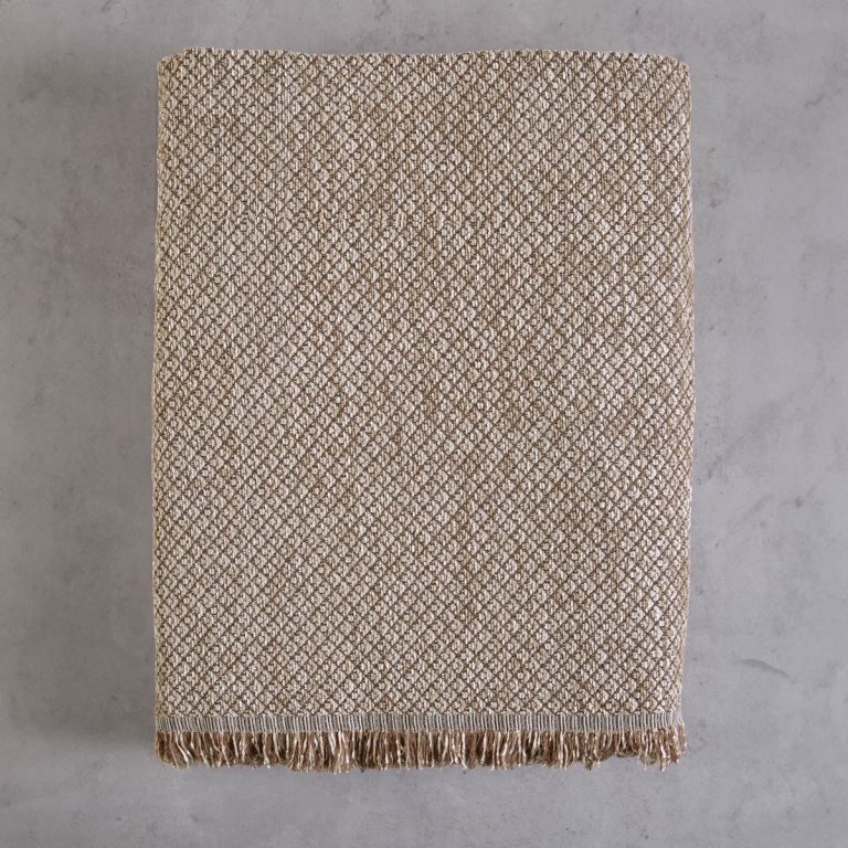 TEMPE ΚΑΦΕ - ΜΑΞΙΛΑΡΟΘΗΚΗ 40X40 50% Chenille acrylic - 25% βαμβάκι - 25% Pol Rythmos - Image 2