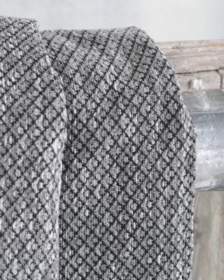 TEMPE ΓΚΡΙ ΜΑΥΡΟ - ΜΑΞΙΛΑΡΟΘΗΚΗ 40X40 50% Chenille acrylic - 25% βαμβάκι - 25% Pol Rythmos - Image 4