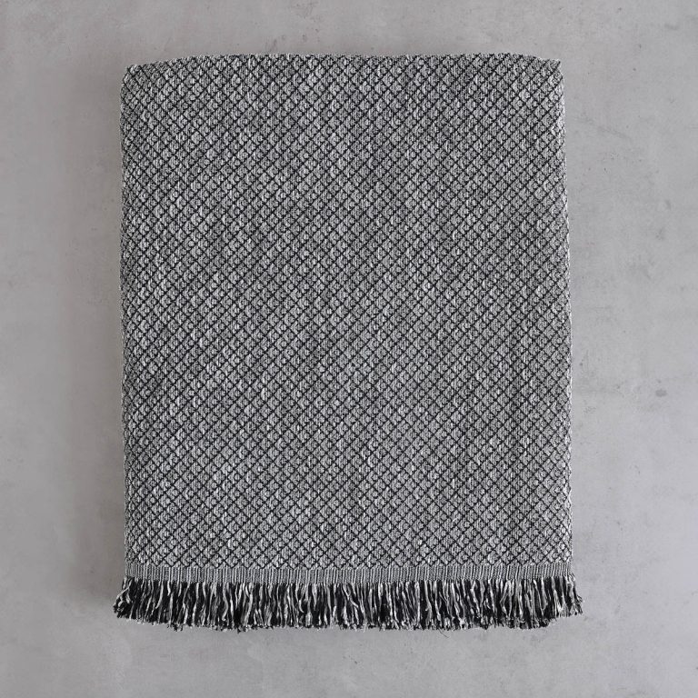 TEMPE ΓΚΡΙ ΜΑΥΡΟ - ΜΑΞΙΛΑΡΟΘΗΚΗ 40X40 50% Chenille acrylic - 25% βαμβάκι - 25% Pol Rythmos - Image 2