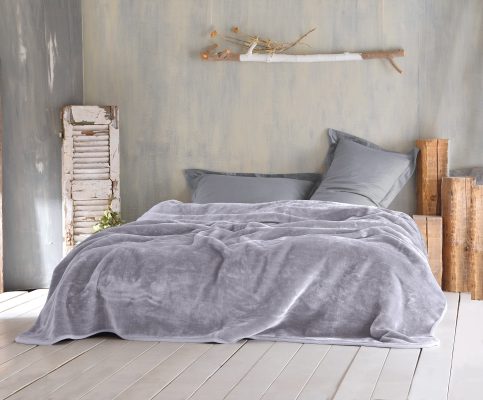 VELOUR ΑΣΗΜΙ - ΚΟΥΒΕΡΤΑ ΒΕΛΟΥΤΕ ΥΠΕΡΔΙΠΛΟ (220Χ240) ΥΠΕΡΔΙΠΛΟ (220Χ240) Rythmos