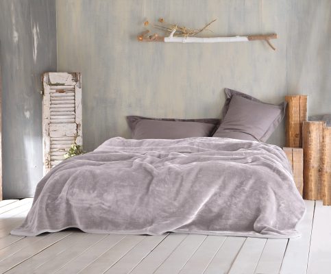 VELOUR ΜΠΕΖ - ΚΟΥΒΕΡΤΑ ΒΕΛΟΥΤΕ ΥΠΕΡΔΙΠΛΟ (220Χ240) ΥΠΕΡΔΙΠΛΟ (220Χ240) Rythmos