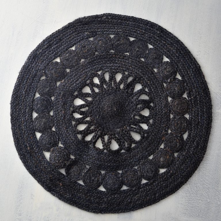 COUGAR - ΧΑΛΑΚΙ ΜΠΕΖ 70cm 70cm IN JUTE NATURAL Rythmos - Image 2