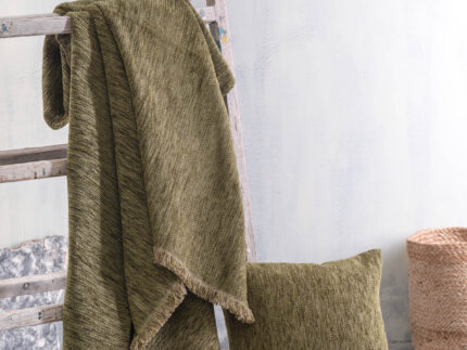 ESSIE - ΡΙΧΤΑΡΙ ΚΥΠΑΡΙΣΣΙ 180X160 180X160 55% CHENILLE ACRYLIC - 25% ΒΑΜΒΑΚΙ - 20% POL. Rythmos