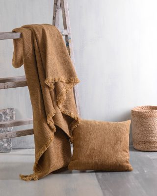 ESSIE - ΡΙΧΤΑΡΙ ΩΧΡΑ 180X160 180X160 55% CHENILLE ACRYLIC - 25% ΒΑΜΒΑΚΙ - 20% POL. Rythmos