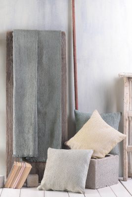 HONEY ΓΚΡΙ ΚΑΦΕ - ΜΑΞΙΛΑΡΟΘΗΚΗ 40X40 50% Chenille acrylic - 25% βαμβάκι - 25% Pol Rythmos - Image 4