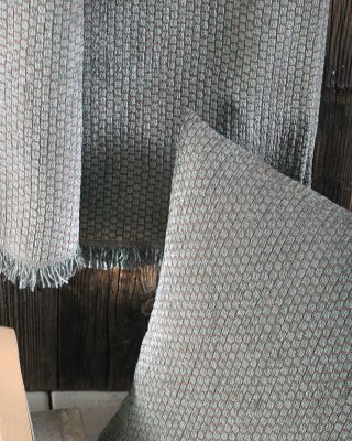 HONEY ΓΚΡΙ ΚΑΦΕ - ΜΑΞΙΛΑΡΟΘΗΚΗ 40X40 50% Chenille acrylic - 25% βαμβάκι - 25% Pol Rythmos - Image 3