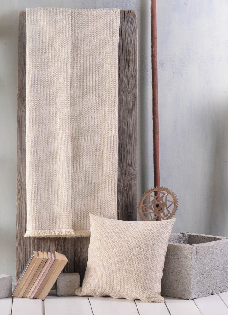 HONEY ΕΚΡΟΥ ΚΙΤΡΙΝΟ - ΜΑΞΙΛΑΡΟΘΗΚΗ 40X40 50% Chenille acrylic - 25% βαμβάκι - 25% Pol Rythmos - Image 4