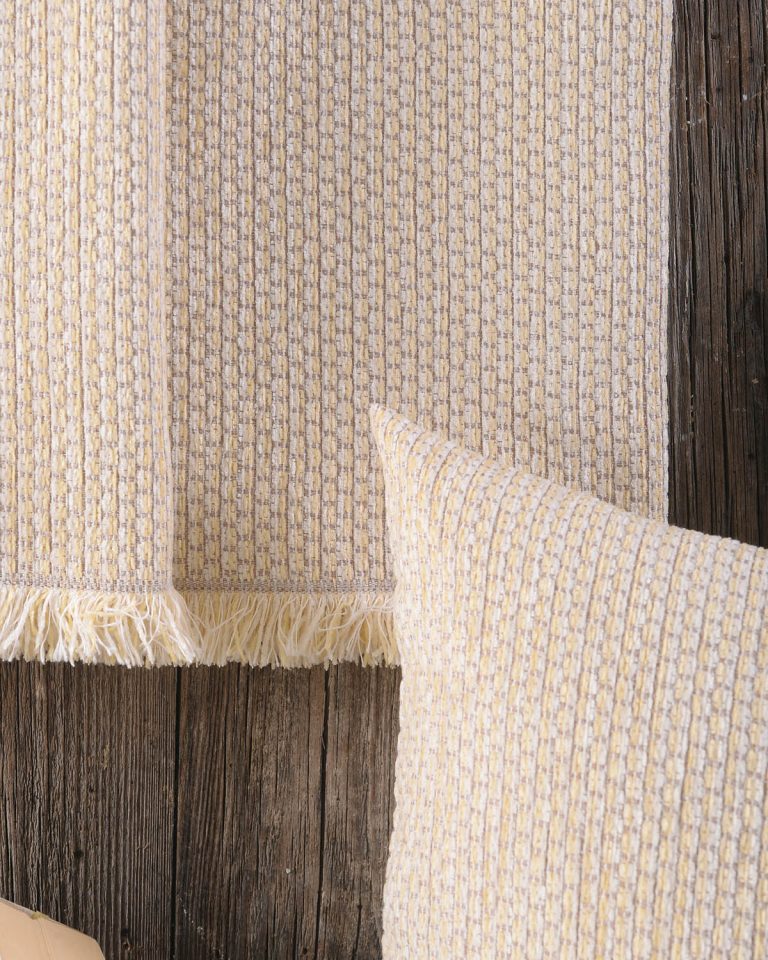 HONEY ΕΚΡΟΥ ΚΙΤΡΙΝΟ - ΜΑΞΙΛΑΡΟΘΗΚΗ 40X40 50% Chenille acrylic - 25% βαμβάκι - 25% Pol Rythmos - Image 3