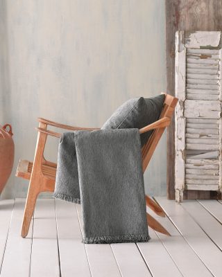 KIDAL - ΡΙΧΤΑΡΙ ΓΚΡΙ ΣΚΟΥΡΟ 180X330 180X330 75% CHENILLE ACRYLIC - 25% POL. Rythmos - Image 5