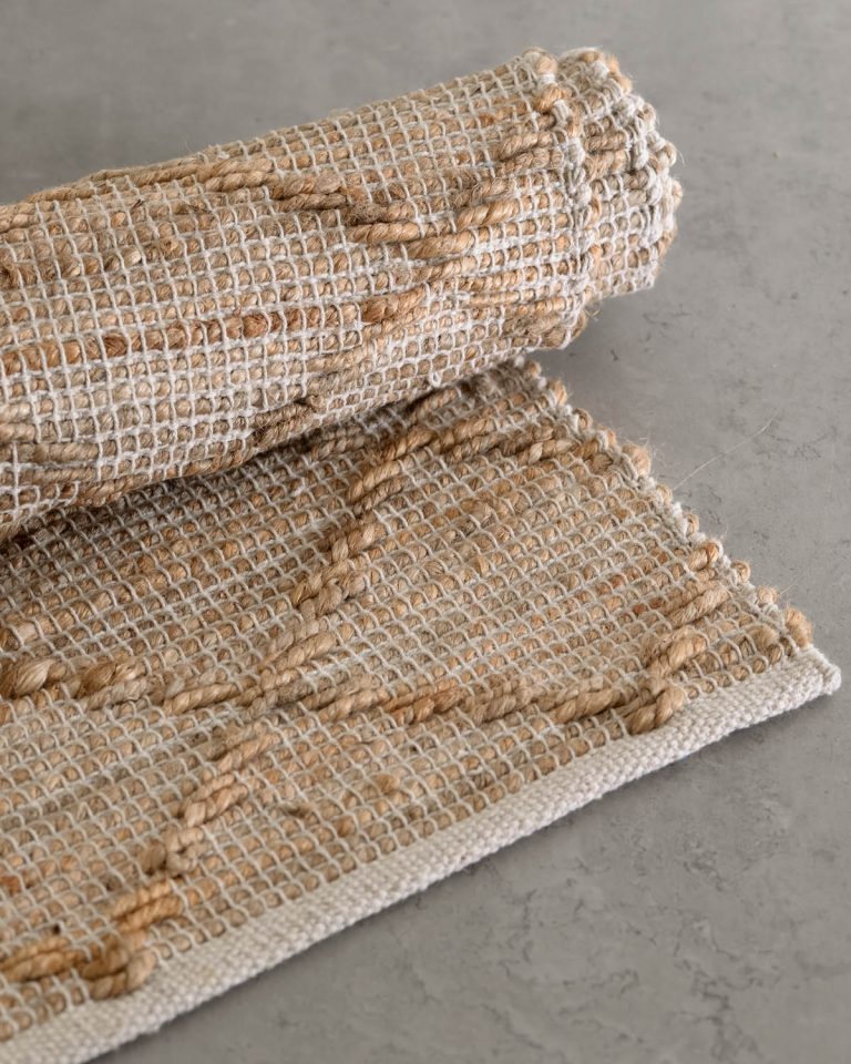 KYRA - ΧΑΛΑΚΙ ΜΠΕΖ 120X160 120X160 IN JUTE NATURAL Rythmos - Image 4