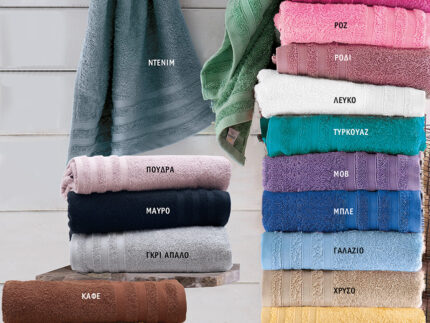 LAGOON - ΠΕΤΣΕΤΑ 100% ΒΑΜΒΑΚΙ ΠΕΝΙΕ 470gsm ΩΧΡΑ ΠΡΟΣΩΠΟΥ (50X90) ΠΡΟΣΩΠΟΥ (50X90) 100% ΒΑΜΒΑΚΙ Rythmos