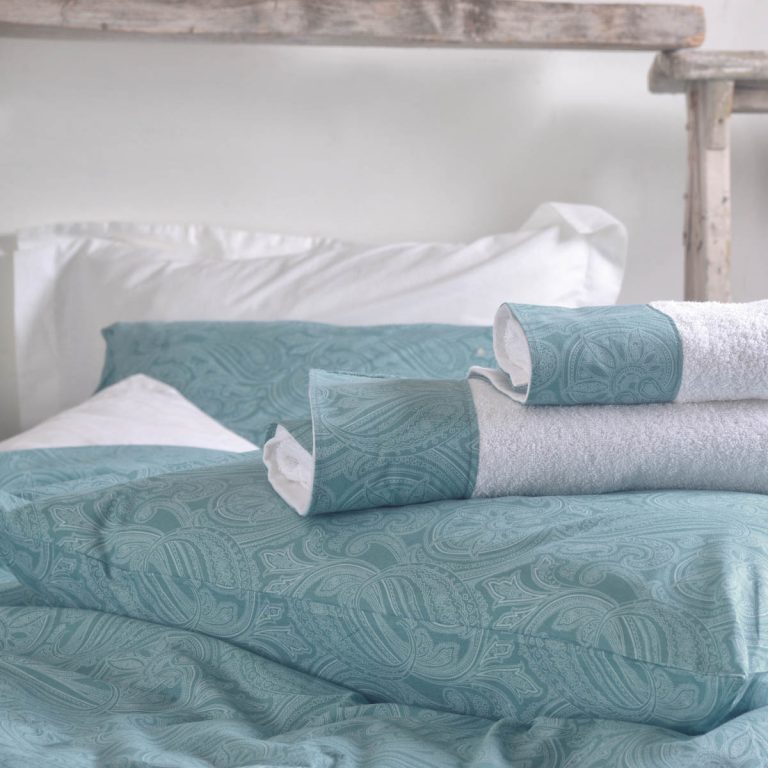 CHARISMA ΤΙΡΚΟΥΑΖ - ΣΕΤ ΠΑΠΛΩΜΑΤΟΘΗΚΗ DIVA ΥΠΕΡΔΙΠΛΟ (225Χ250) ΥΠΕΡΔΙΠΛΟ (225Χ250) 100% ΒΑΜΒΑΚΙ Rythmos - Image 4