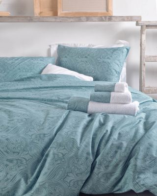 CHARISMA ΤΙΡΚΟΥΑΖ - ΣΕΤ ΚΟΥΒΕΡΛΙ DIVA ΥΠΕΡΔΙΠΛΟ (220Χ240) ΥΠΕΡΔΙΠΛΟ (220Χ240) 100% ΒΑΜΒΑΚΙ Rythmos