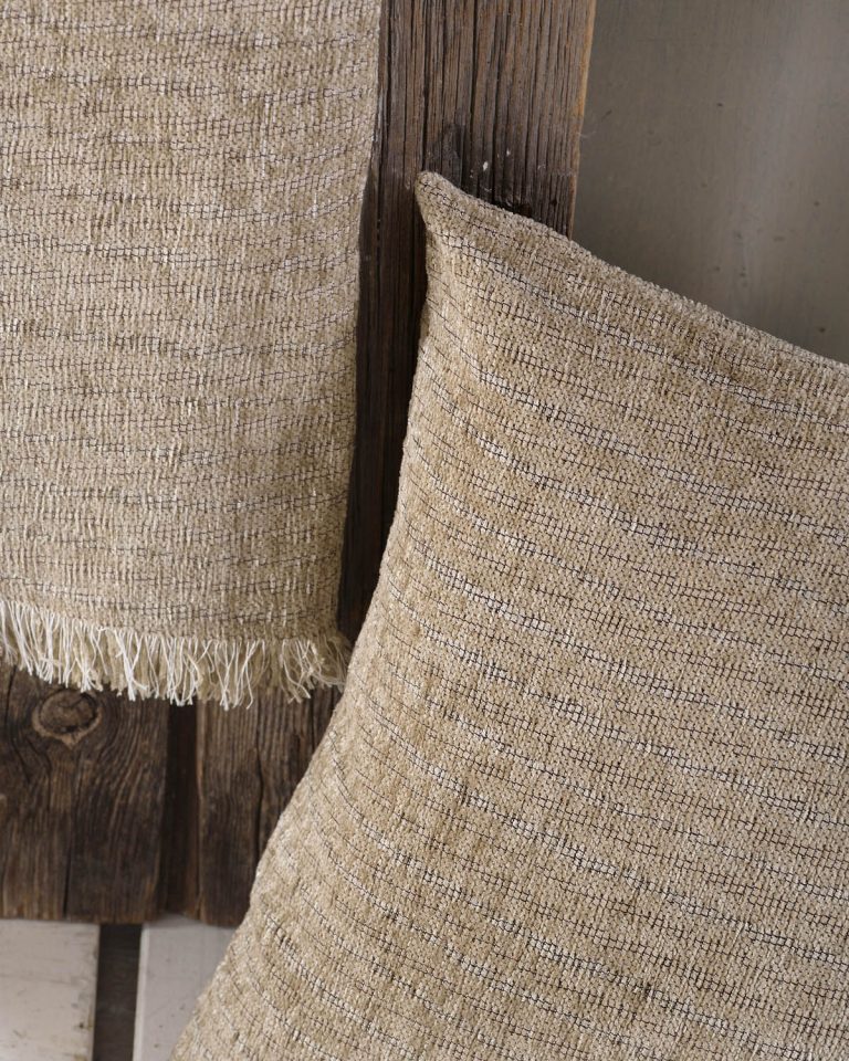 RACHEL ΜΠΕΖ ΣΚΟΥΡΟ - ΜΑΞΙΛΑΡΟΘΗΚΗ 40X40 50% Chenille acrylic - 25% βαμβάκι - 25% Pol Rythmos - Image 3