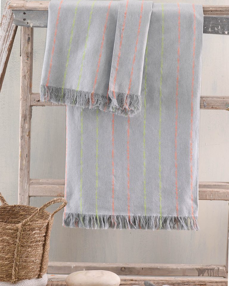 SEZANE - ΡΙΧΤΑΡΙ ΕΚΡΟΥ 180X240 180X240 80% ΒΑΜΒΑΚΙ - 20% ΠΟΛΥΕΣΤΕΡΑΣ Rythmos - Image 2