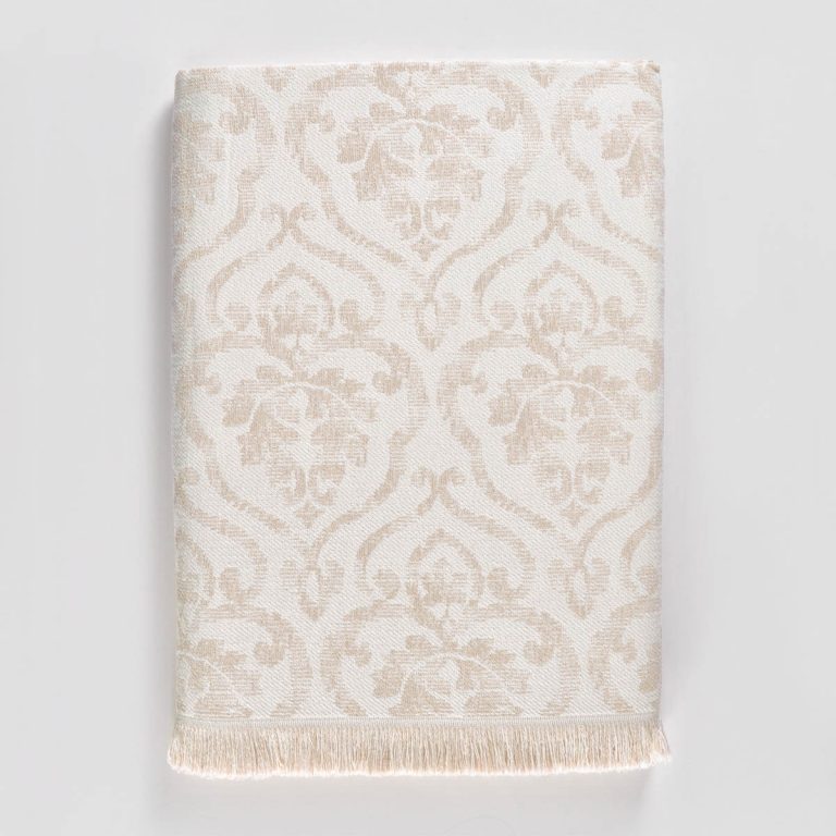 MEDALLION - ΡΙΧΤΑΡΙ ΕΚΡΟΥ-ΜΠΕΖ 180X160 180X160 80% ΒΑΜΒΑΚΙ - 20% ΠΟΛΥΕΣΤΕΡΑΣ Rythmos - Image 1