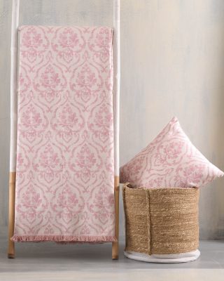 MEDALLION ΡΟΖ - ΜΑΞΙΛΑΡΟΘΗΚΗ 40X40 80% ΒΑΜΒΑΚΙ - 20% ΠΟΛΥΕΣΤΕΡΑΣ Rythmos - Image 2