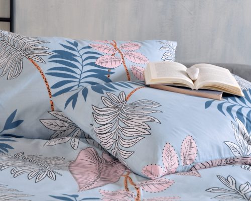 SOLANGE ΜΠΛΕ - ΣΕΤ ΣΕΝΤΟΝΙΑ NEXT KING SIZE (260X280) KING SIZE (260X280) 50% ΒΑΜΒΑΚΙ - 50% ΠΟΛΥΕΣΤΕΡΑΣ Rythmos - Image 2