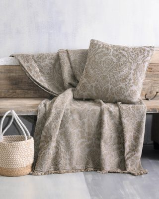 VILANO - ΡΙΧΤΑΡΙ ΕΚΡΟΥ-ΜΠΕΖ 40X40 40X40 55% CHENILLE ACRYLIC - 25% ΒΑΜΒΑΚΙ - 20% POL. Rythmos - Image 6