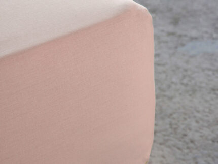 Σεντόνι Μονό με Λάστιχο Unicolors - Light Pink της Nima Home 100% Cotton, 144 T.C. Μονό με Λάστιχο 100x200+32