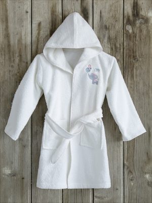 Μπουρνούζι - No 1/2 - Little Love της Nima Bebe 100% Cotton Ηλικία 1 & 2