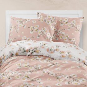 Κουβέρτα Πικέ Jasmine Ροζέ Υπέρδιπλη 240 x 260 cm 100% Βαμβάκι Ροζέ BOREA - Image 2