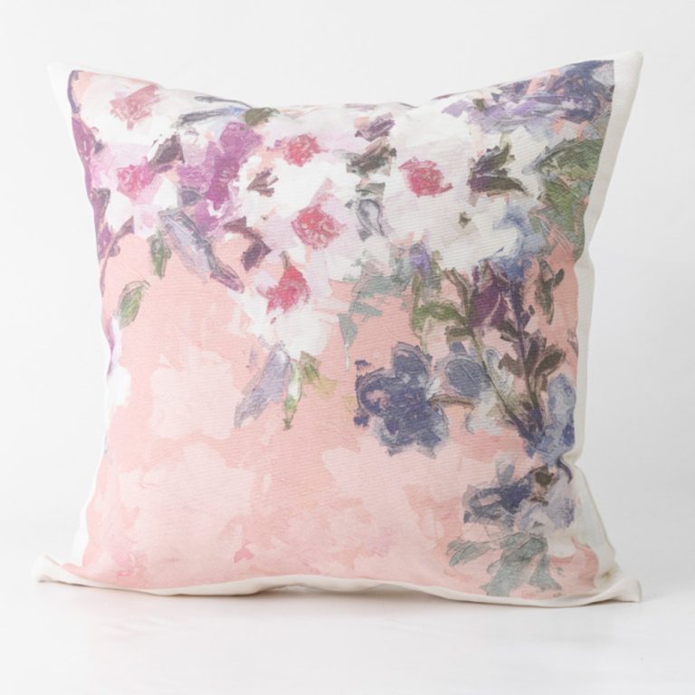 Μαξιλαροθήκη Διακοσμητική Printed Σχέδιο 69 45 x 45 cm 100% Βαμβάκι Εκρού BOREA - Image 1