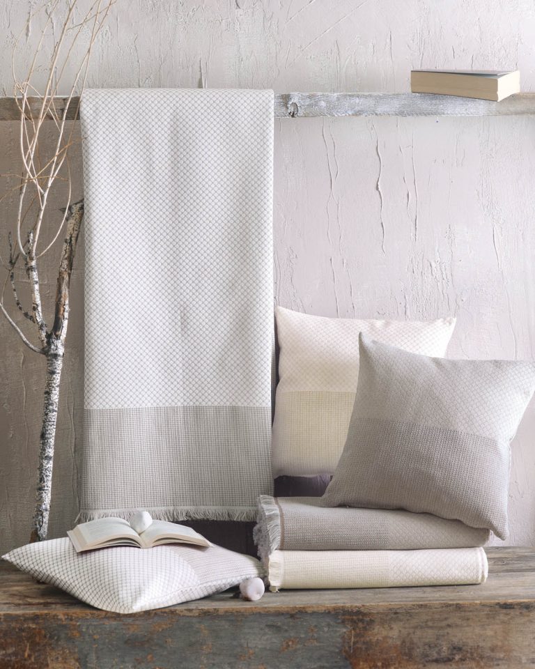 OMBRE ΓΚΡΙ- ΜΑΞΙΛΑΡΟΘΗΚΗ 40X40 80% ΒΑΜΒΑΚΙ - 20% ΠΟΛΥΕΣΤΕΡΑΣ Rythmos - Image 5