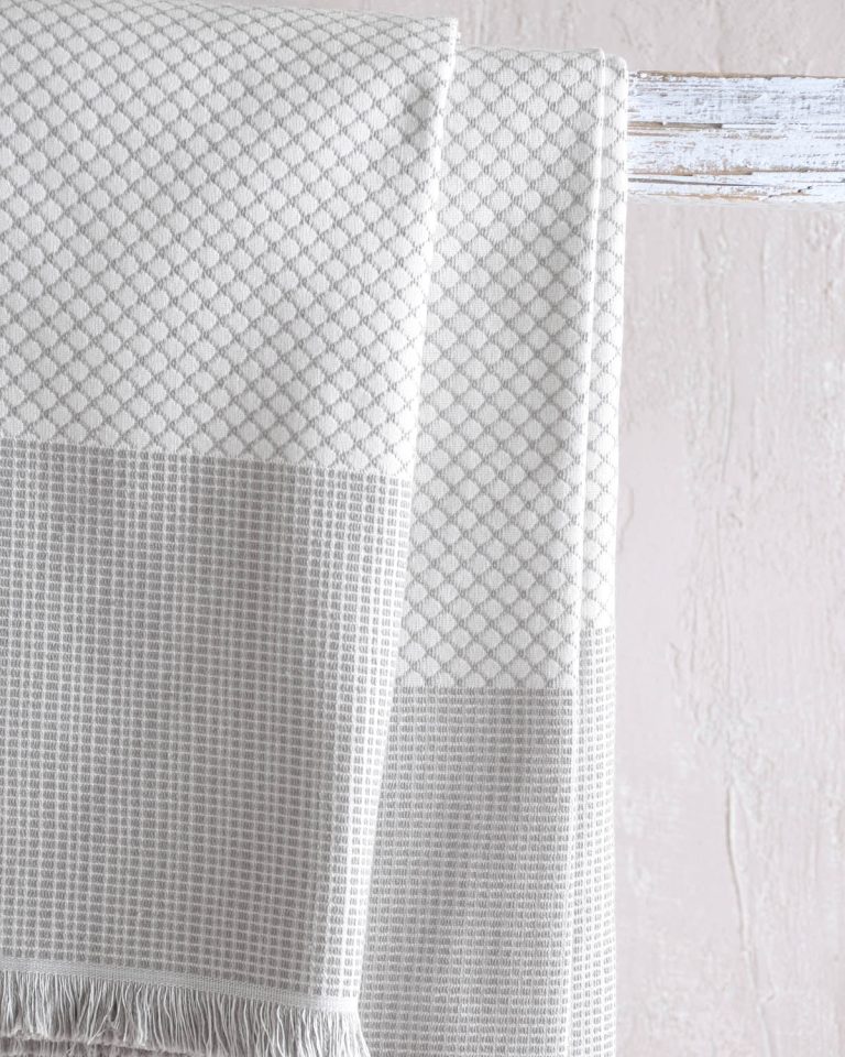 OMBRE ΓΚΡΙ- ΜΑΞΙΛΑΡΟΘΗΚΗ 40X40 80% ΒΑΜΒΑΚΙ - 20% ΠΟΛΥΕΣΤΕΡΑΣ Rythmos - Image 2