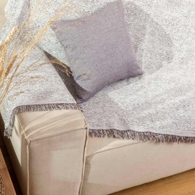 Ριχτάρι Βαμβακερό Πολυθρόνας Forest 180 x 180 cm  100% Βαμβάκι Μπλε BOREA - Image 2