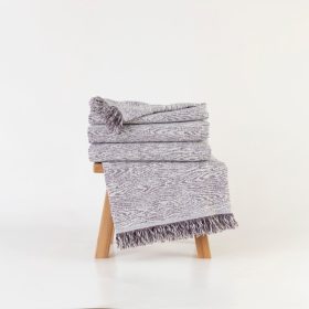 Ριχτάρι Βαμβακερό Πολυθρόνας Forest 180 x 180 cm  100% Βαμβάκι Μπλε BOREA - Image 3