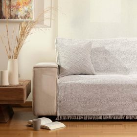 Ριχτάρι Βαμβακερό Πολυθρόνας Forest 180 x 180 cm  100% Βαμβάκι Μπλε BOREA - Image 5