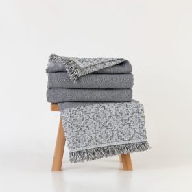 Ριχτάρι Βαμβακερό Πολυθρόνας Iris 180 x 180 cm  100% Βαμβάκι Καφέ BOREA - Image 12