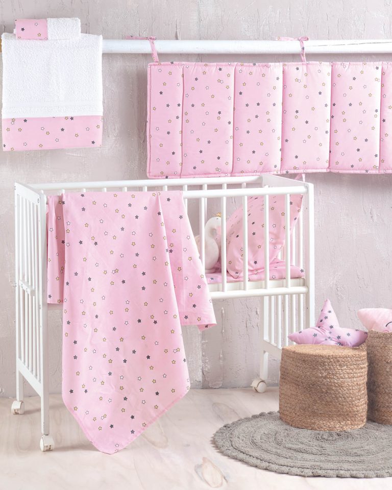 blaze_pink_baby_2-1.jpg BLAZE ΡΟΖ - ΣΕΝΤΟΝΙ ΛΙΝΚΝΟΥ 80X110 100% ΒΑΜΒΑΚΙ Rythmos - Image 3