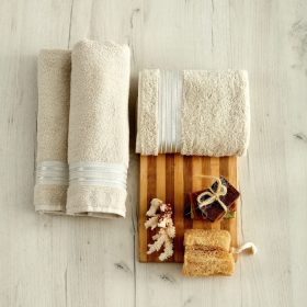 ΣΕΤ ΠΕΤΣETEΣ 3 ΤΕΜΑΧΙΩΝ AMIRA CREAM της SB Home Σετ 3 τεμαχίων 100% COTTON 460 GSM