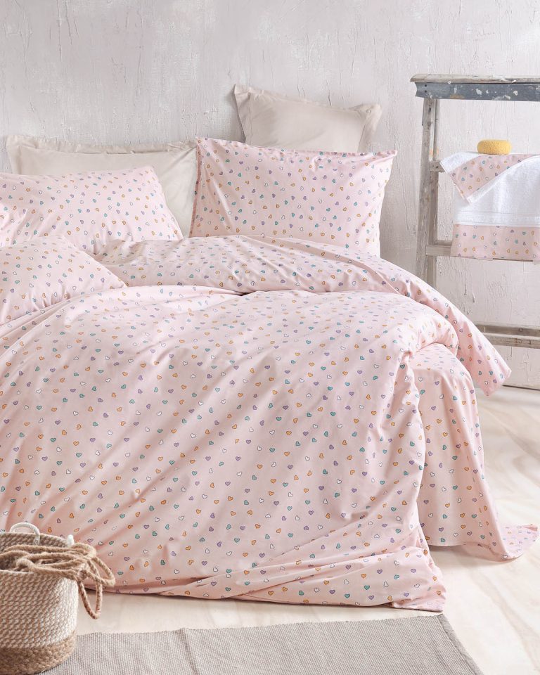 tinyheart_salmon_bed-3.jpg TINY HEART ΣΟΜΟΝ - ΣΕΤ ΣΕΝΤΟΝΙΑ SYMBOL ΥΠΕΡΔΙΠΛΟ ΜΕ ΛΑΣΤΙΧΟ (230X260, 165X205+25) ΥΠΕΡΔΙΠΛΟ ΜΕ ΛΑΣΤΙΧΟ (230X260, 165X205+25) 100% ΒΑΜΒΑΚΙ Rythmos - Image 1